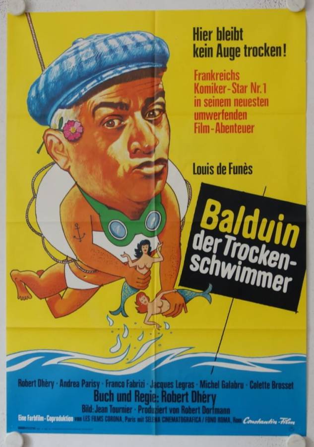 Le petit baigneur - The Little Bather original release german movie poster